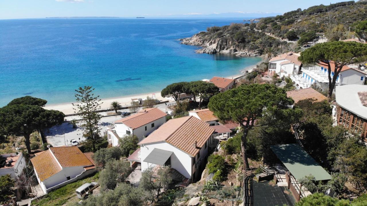 Appartamenti Cavoli - Vista Mare Con Terrazze, Clima E Posti Auto Spiaggia di Cavoli Zewnętrze zdjęcie